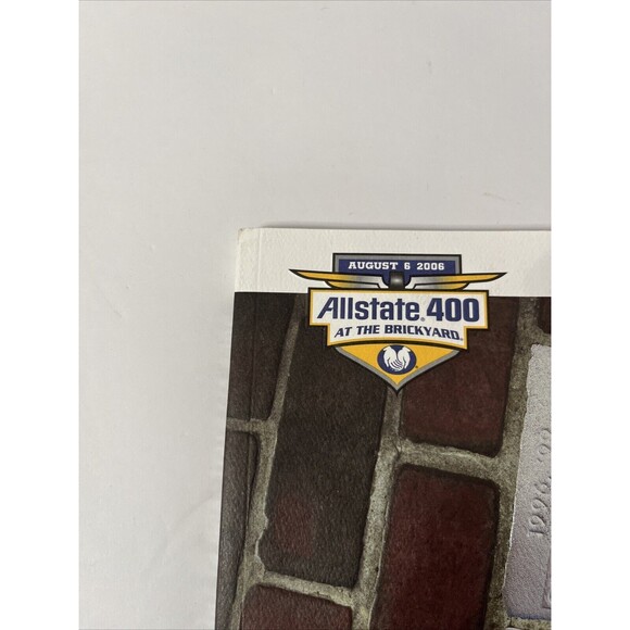 August 6 2006 Allstate Brickyard 400 Official Program Indianapolis Speedway - Picture 9 of 16